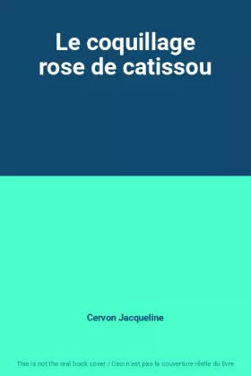 Couverture du produit · Le coquillage rose de catissou