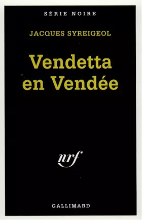 Couverture du produit · Vendetta en Vendée