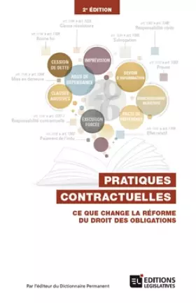 Couverture du produit · Pratiques contractuelles: Ce que change la réforme du droit des obligations