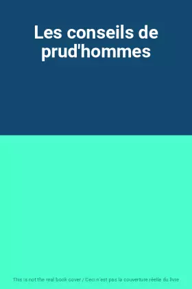 Couverture du produit · Les conseils de prud'hommes