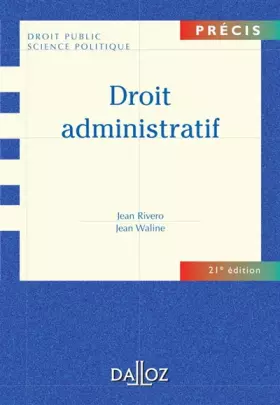 Couverture du produit · Droit administratif : Edition 2006