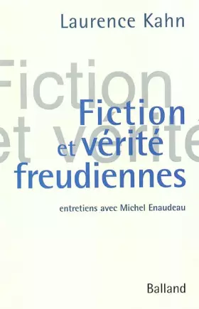 Couverture du produit · Fiction et vérité freudiennes