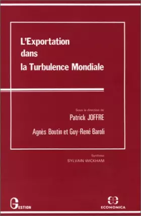 Couverture du produit · L'exportation dans la turbulence mondiale