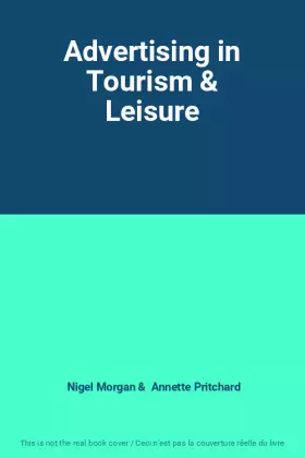 Couverture du produit · Advertising in Tourism & Leisure