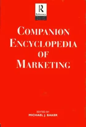 Couverture du produit · Companion Encyclopedia of Marketing