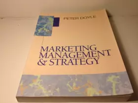 Couverture du produit · Marketing Management and Strategy