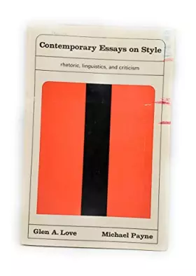 Couverture du produit · Contemporary Essays on Style: Rhetoric, Linguistics, and Criticism