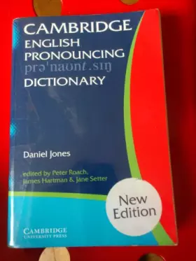 Couverture du produit · Cambridge English Pronouncing Dictionary
