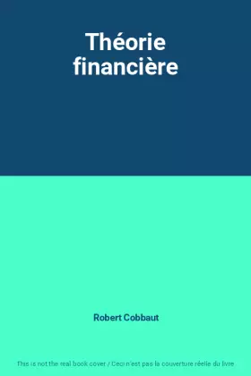 Couverture du produit · Théorie financière