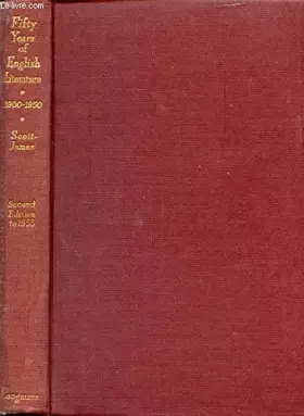 Couverture du produit · Fifty Years Of English Literature 1900-1950