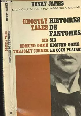 Couverture du produit · Ghostly Tales Sir Edmund Orme The Jolly Corner: Histoires de Fantomes Sir Edmund Orme le Coin Plaisant