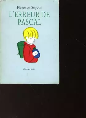 Couverture du produit · L'erreur de pascal