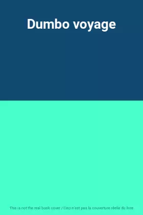 Couverture du produit · Dumbo voyage