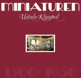 Couverture du produit · Miniaturen 1500-1950