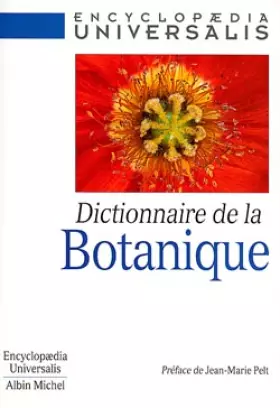 Couverture du produit · Dictionnaire de la botanique