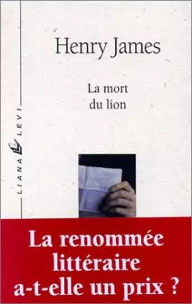 Couverture du produit · La Mort du lion