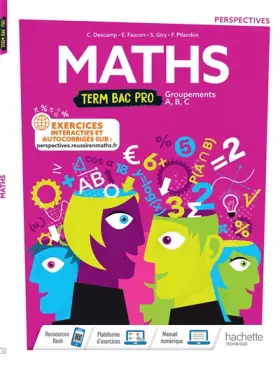 Couverture du produit · Perspectives Mathématiques terminale Bac Pro - livre élève - Éd. 2021