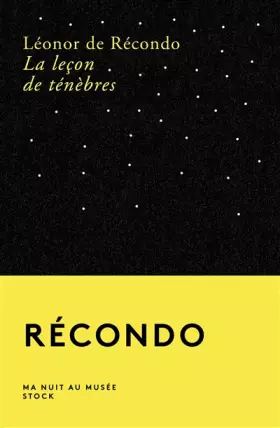 Couverture du produit · La leçon de ténèbres