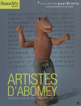 Couverture du produit · Artistes d'Abomey: Dialogue sur un royaume africain