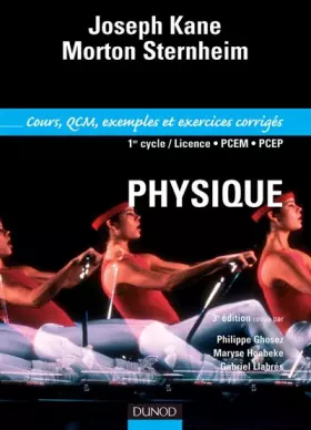 Couverture du produit · Physique pour les sciences de la vie et de la santé : Cours , QCM et exercices corrigés