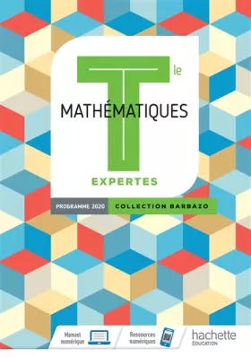 Couverture du produit · Barbazo Mathématiques Expertes terminales - Livre élève - Ed. 2020