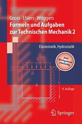 Couverture du produit · Formeln und Aufgaben zur Technischen Mechanik 2: Elastostatik, Hydrostatik (Springer-Lehrbuch)