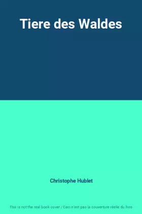 Couverture du produit · Tiere des Waldes
