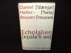 Couverture du produit · Echolalien: Über das Vergessen von Sprache