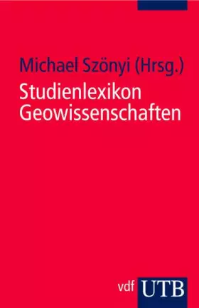 Couverture du produit · Studienlexikon Geowissenschaften