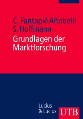 Couverture du produit · Grundlagen der Marktforschung (Unternehmensführung)