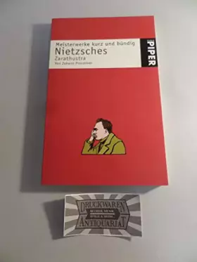 Couverture du produit · Nietzsches Zarathustra: Meisterwerke kurz und bündig