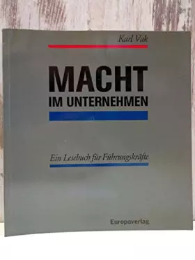Couverture du produit · Macht im Unternehmen. Lesebuch für Führungskräfte