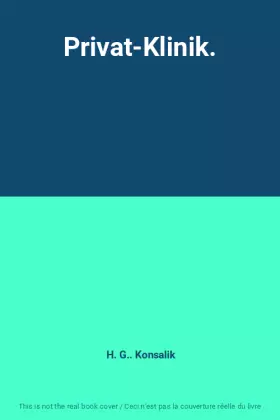 Couverture du produit · Privat-Klinik.