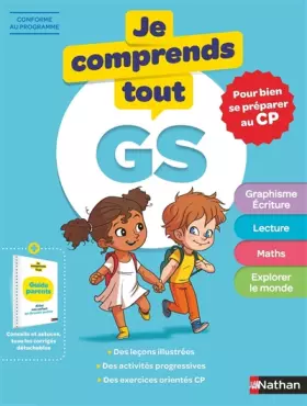Couverture du produit · Je Comprends Tout Grande Section - Tout en un (cours + exercices) pour se préparer au CP