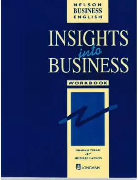 Couverture du produit · Insights into Business Workbook with Answer key