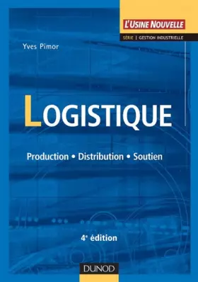 Couverture du produit · Logistique : Production, Distribution, Soutien