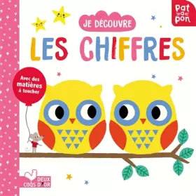 Couverture du produit · Je découvre les chiffres - livre avec matières à toucher