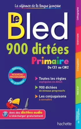 Couverture du produit · Bled 900 Dictées Primaire