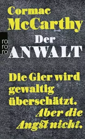 Couverture du produit · Der Anwalt: The Counselor - Ein Drehbuch