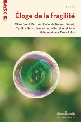 Couverture du produit · Eloge de la fragilité