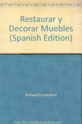 Couverture du produit · Restaurar y Decorar Muebles (Spanish Edition)