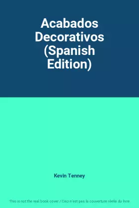 Couverture du produit · Acabados Decorativos (Spanish Edition)