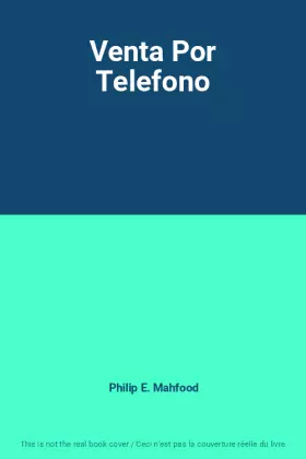 Couverture du produit · Venta Por Telefono