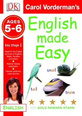 Couverture du produit · English Made Easy: Ages 5-6 Key Stage 1 (Carol Vorderman's English Made Easy)