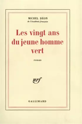Couverture du produit · Les Vingt ans du jeune homme vert