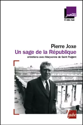 Couverture du produit · Serviteur de la République: Entretiens avec Maryvonne de Saint Pulgent