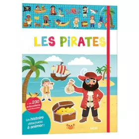 Couverture du produit · Mes tout premiers autocollants - les pirates: 180 AUTOCOLLANTS REPOSITIONNABLES ET UNE HISTOIRE À ANIMER
