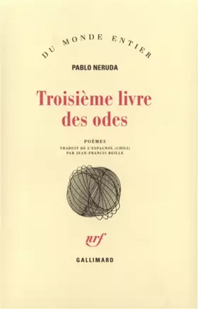 Couverture du produit · Le Troisième Livre des odes