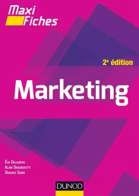 Couverture du produit · Maxi fiches - Marketing - 2e éd.