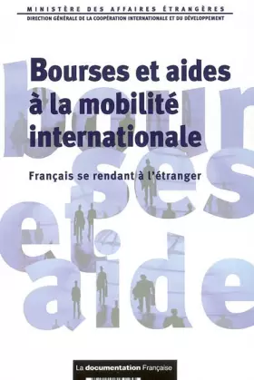 Couverture du produit · Bourses et aides à la mobilité internationale : Français se rendant à l'étranger